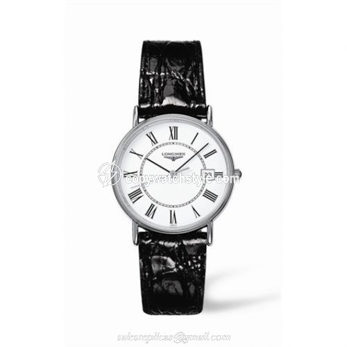 Longines Presence 33 Quartz Stainless Steel Roman L4.720.4.11.2