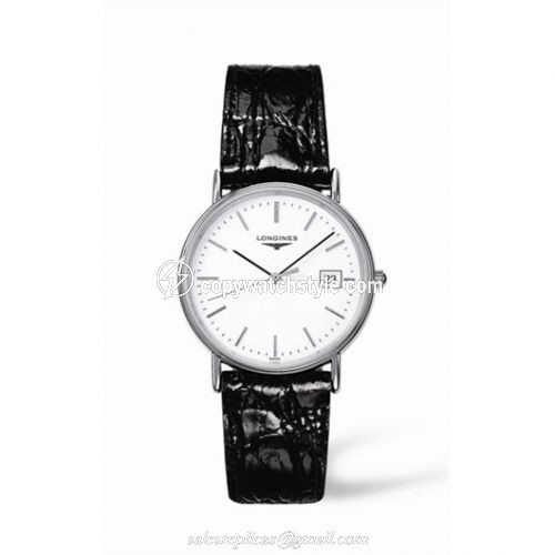 Longines Presence 33 Quartz Stainless Steel L4.720.4.12.2