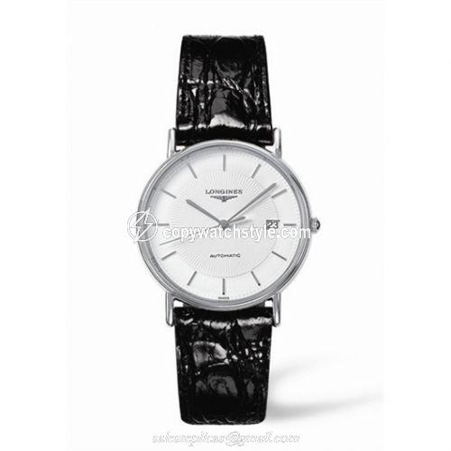 Longines Presence 34.5 Automatic Stainless Steel Stick L4.721.4.18.2