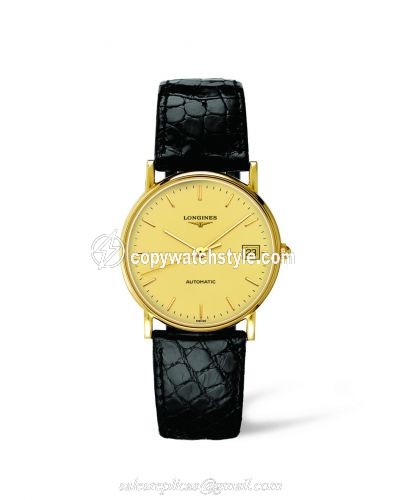 Longines Presence 33 Automatic Gold L4.744.6.32.0 Longines Presence 33 Automatic Gold L4.744.6.32.0