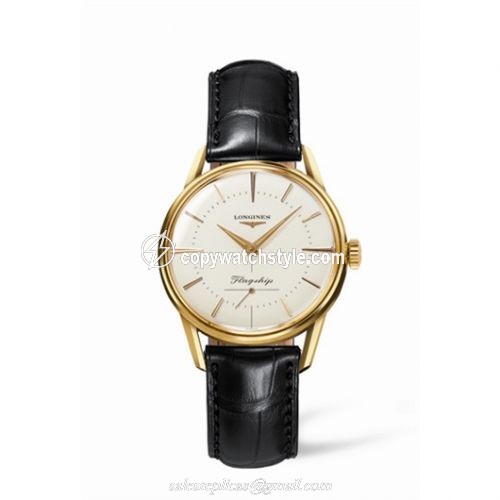 Longines Flagship Heritage Yellow Gold L4.746.6.72.0 Longines Flagship Heritage Yellow Gold L4.746.6.72.0