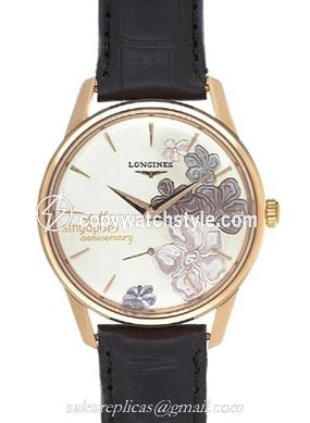Longines Flagship Heritage Pink Gold Singapore 40th Anniversary L4.746.8.78.2 Longines Flagship Heritage Pink Gold Singapore 40th Anniversary L4.746.8.78.2