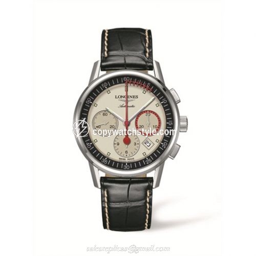 Longines Column Wheel Chronograph Record L4.754.4.72.4 Longines Column Wheel Chronograph Record L4.754.4.72.4