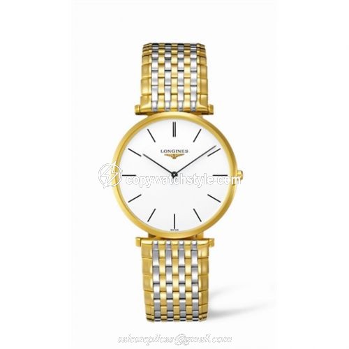 Longines La Grande Classique Quartz 37 Yellow L4.766.2.12.7 Longines La Grande Classique Quartz 37 Yellow L4.766.2.12.7