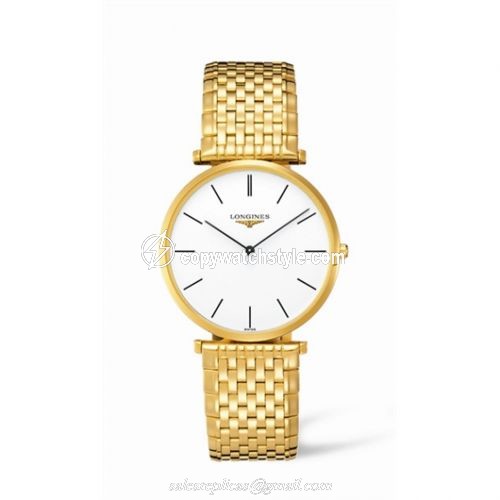 Longines La Grande Classique Quartz 37 Yellow L4.766.2.12.8