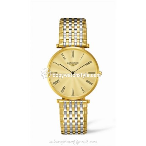 Longines La Grande Classique Quartz 37 Yellow L4.766.2.41.7