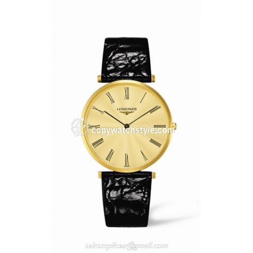 Longines La Grande Classique Quartz 37 Yellow L4.766.2.41.9 Longines La Grande Classique Quartz 37 Yellow L4.766.2.41.9