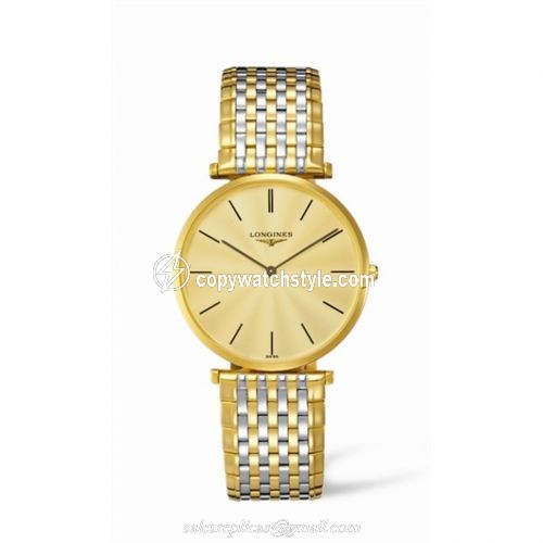 Longines La Grande Classique Quartz 37 Yellow L4.766.2.42.7