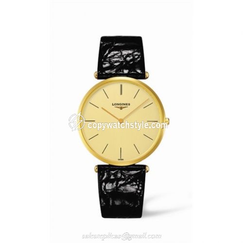 Longines La Grande Classique Quartz 37 Yellow Gold L4.766.6.32.2