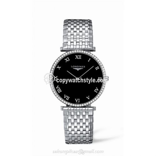 Longines La Grande Classique 37 Quartz Diamond Bezel L4.770.0.51.6 Longines La Grande Classique 37 Quartz Diamond Bezel L4.770.0.51.6