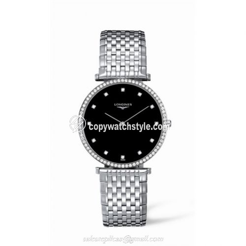 Longines La Grande Classique 37 Quartz Diamond Beze Black Diamondl L4.770.0.58.6 Longines La Grande Classique 37 Quartz Diamond Beze Black Diamondl L4.770.0.58.6
