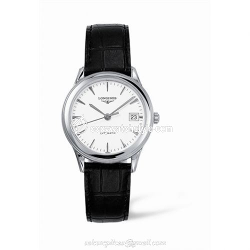 Longines Flagship 35.6 Automatic Stainless Steel White L4.774.4.12.2 Longines Flagship 35.6 Automatic Stainless Steel White L4.774.4.12.2