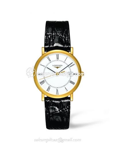 Longines Presence 34 Quartz Gold L4.777.6.11.0