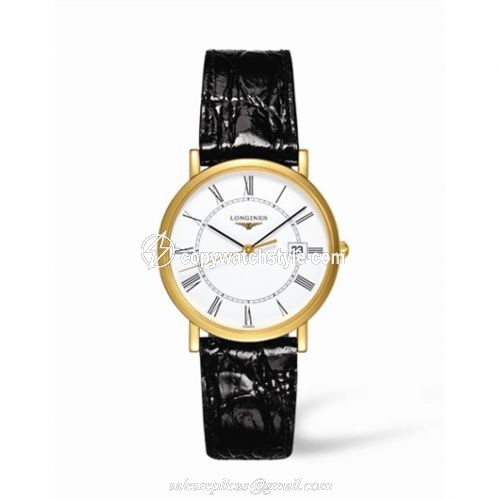 Longines Presence 34 Quartz Gold L4.777.6.11.2 Longines Presence 34 Quartz Gold L4.777.6.11.2