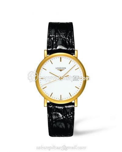 Longines Presence 34 Quartz Gold L4.777.6.12.0 Longines Presence 34 Quartz Gold L4.777.6.12.0