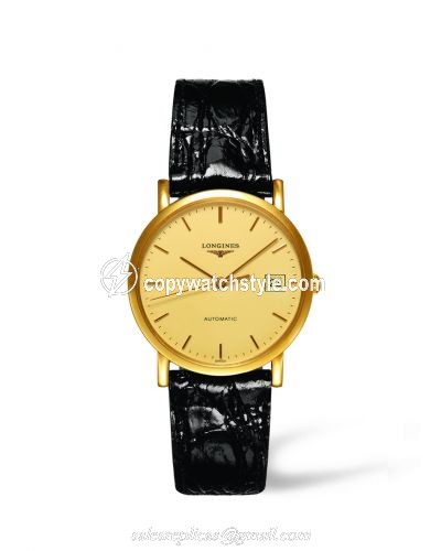 Longines Presence 34.5 Automatic Gold L4.778.6.32.0 Longines Presence 34.5 Automatic Gold L4.778.6.32.0