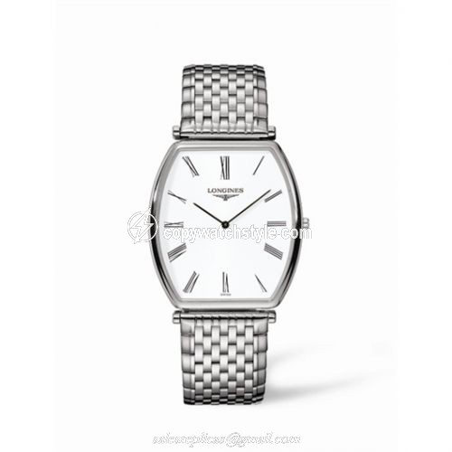 Longines La Grande Classique Tonneau 35 Stainless Steel L4.786.4.11.6