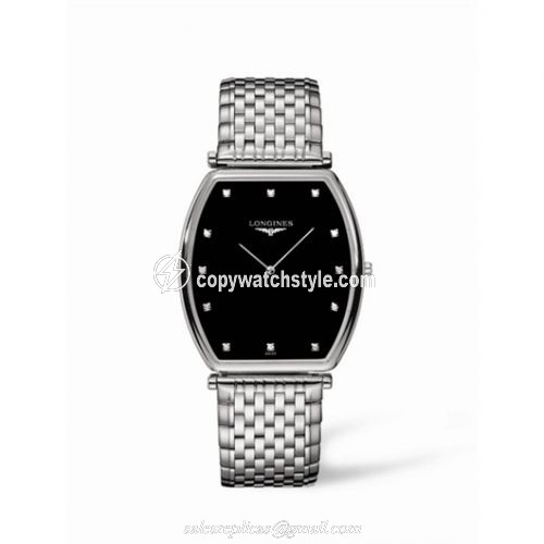 Longines La Grande Classique Tonneau 35 Stainless Steel L4.786.4.58.6