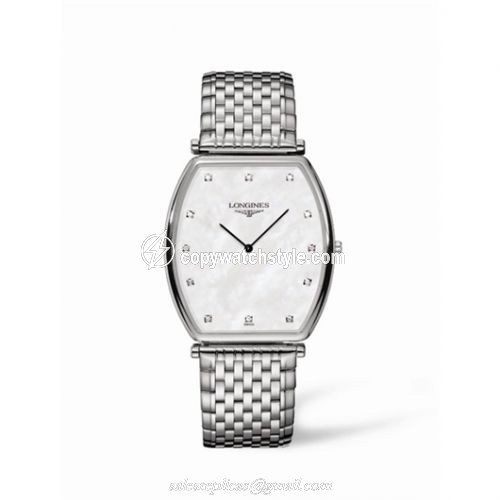 Longines La Grande Classique Tonneau 35 Stainless Steel L4.786.4.87.6 Longines La Grande Classique Tonneau 35 Stainless Steel L4.786.4.87.6