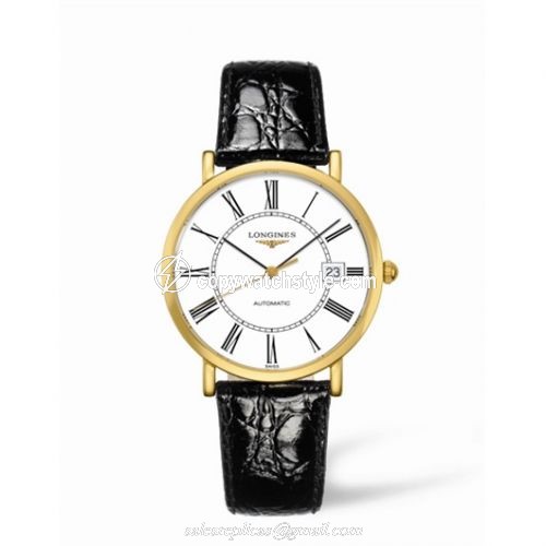 Longines Presence 37 Automatic Gold L4.787.6.11.2 Longines Presence 37 Automatic Gold L4.787.6.11.2