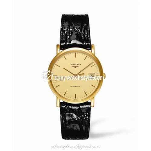 Longines Presence 37 Automatic Gold L4.787.6.32.2 Longines Presence 37 Automatic Gold L4.787.6.32.2