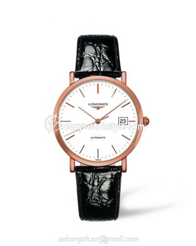 Longines Presence 34.5 Automatic Pink Gold L4.787.8.12.0 Longines Presence 34.5 Automatic Pink Gold L4.787.8.12.0
