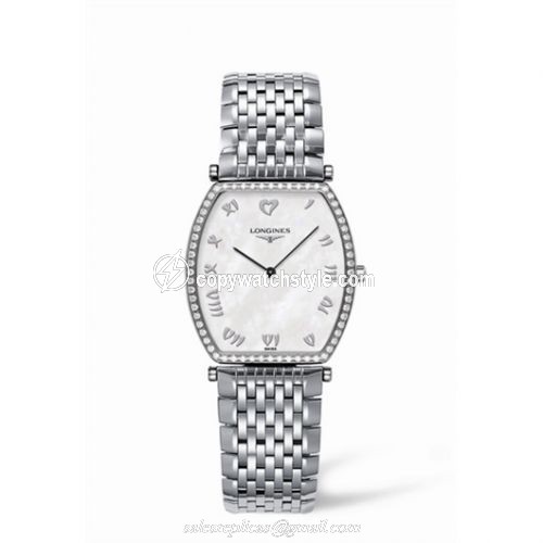 Longines La Grande Classique Tonneau 30 Diamond L4.788.0.09.6 Longines La Grande Classique Tonneau 30 Diamond L4.788.0.09.6