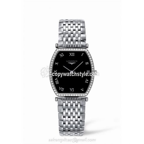 Longines La Grande Classique Tonneau 30 Diamond L4.788.0.51.6 Longines La Grande Classique Tonneau 30 Diamond L4.788.0.51.6