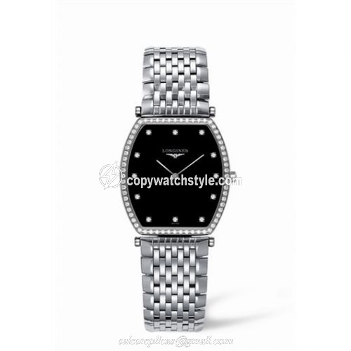 Longines La Grande Classique Tonneau 30 Diamond L4.788.0.58.6 Longines La Grande Classique Tonneau 30 Diamond L4.788.0.58.6