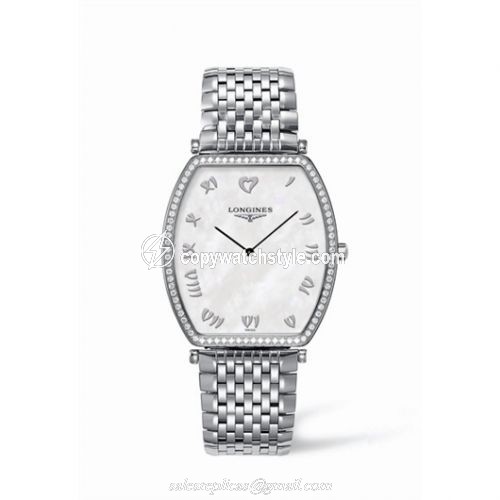 Longines La Grande Classique Tonneau 35 Diamond L4.789.0.09.6 Longines La Grande Classique Tonneau 35 Diamond L4.789.0.09.6