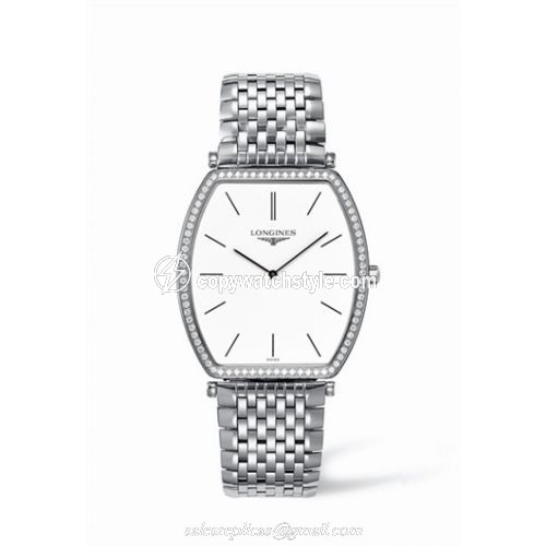 Longines La Grande Classique Tonneau 35 Diamond L4.789.0.12.6 Longines La Grande Classique Tonneau 35 Diamond L4.789.0.12.6