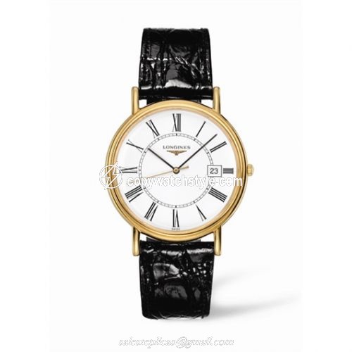 Longines Presence 38.5 Quartz Yellow Roman L4.790.2.11.2 Longines Presence 38.5 Quartz Yellow Roman L4.790.2.11.2