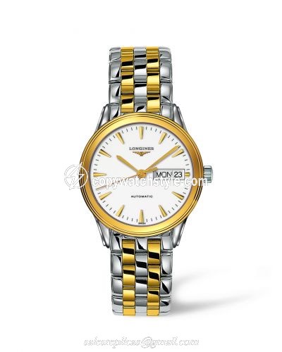 Longines Flagship 35.6 Day Date Two Tone L4.799.3.22.7 Longines Flagship 35.6 Day Date Two Tone L4.799.3.22.7
