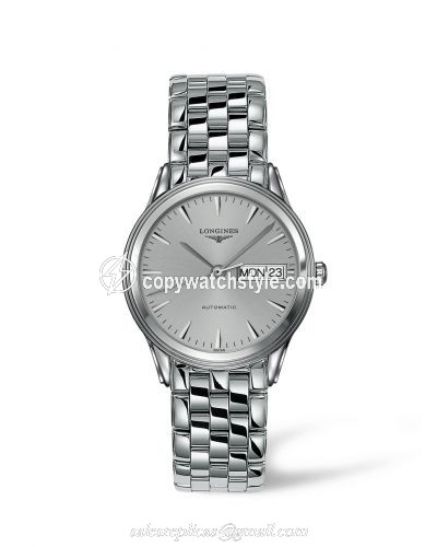 Longines Flagship 35.6 Day Date Stainless Steel L4.799.4.72.6 Longines Flagship 35.6 Day Date Stainless Steel L4.799.4.72.6