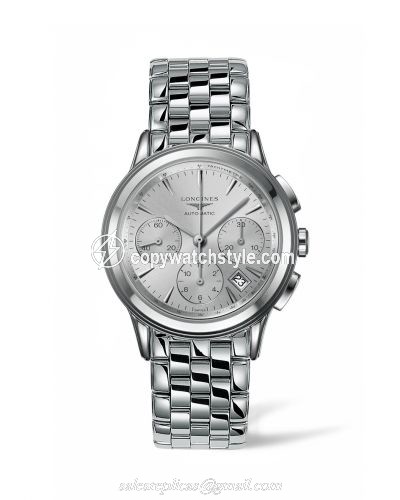 Longines Flagship Chronograph Silver L4.803.4.72.6 Longines Flagship Chronograph Silver L4.803.4.72.6