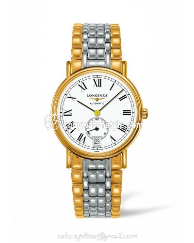 Longines Presence 38.5 Automatic Small Seconds Yellow L4.805.2.11.7