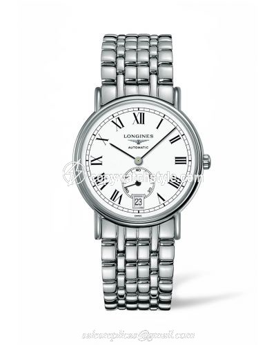 Longines Presence 38.5 Automatic Small Seconds L4.805.4.11.6