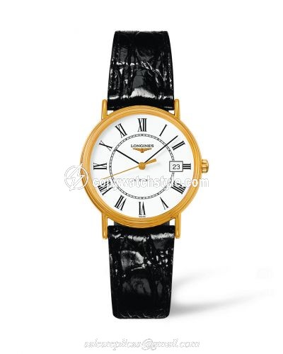 Longines Presence 34.5 Automatic Yellow L4.821.2.11.2 Longines Presence 34.5 Automatic Yellow L4.821.2.11.2