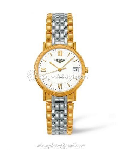 Longines Presence 34.5 Automatic Yellow L4.821.2.15.7