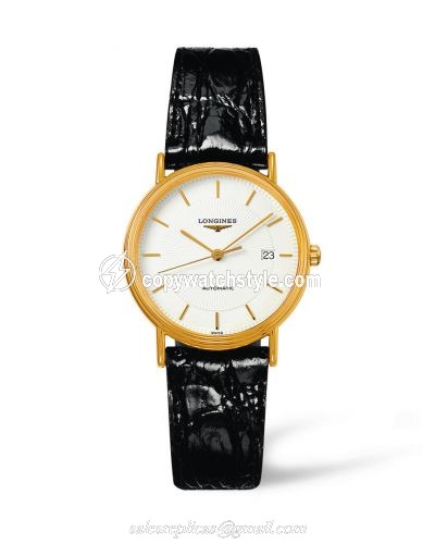 Longines Presence 34.5 Automatic Yellow L4.821.2.18.2 Longines Presence 34.5 Automatic Yellow L4.821.2.18.2