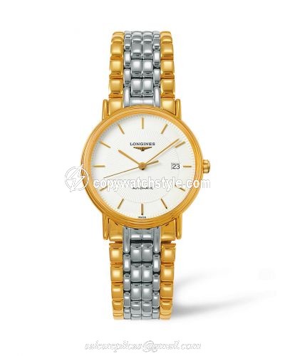 Longines Presence 34.5 Automatic Yellow L4.821.2.18.7