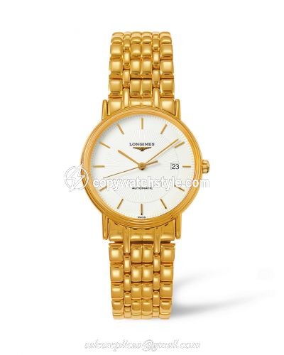 Longines Presence 34.5 Automatic Yellow L4.821.2.18.8 Longines Presence 34.5 Automatic Yellow L4.821.2.18.8