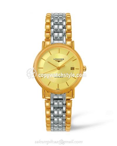 Longines Presence 34.5 Automatic Yellow L4.821.2.42.7