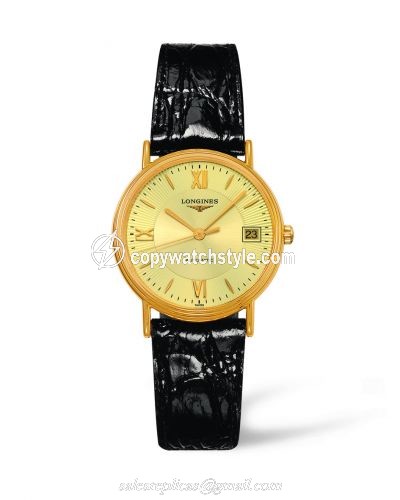 Longines Presence 34.5 Automatic Yellow L4.821.2.45.2 Longines Presence 34.5 Automatic Yellow L4.821.2.45.2