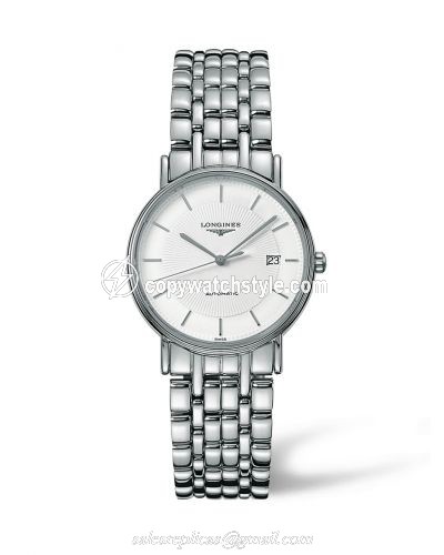 Longines Presence 34.5 Automatic Stainless Steel L4.821.4.18.6