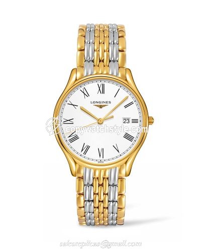 Longines Lyre Quartz 38.5mm Two Tone / Roman L4.859.2.11.7