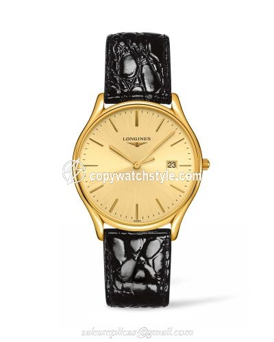 Longines Lyre Quartz 38.5mm PVD Gold / Champagne L4.859.2.32.2 Longines Lyre Quartz 38.5mm PVD Gold / Champagne L4.859.2.32.2