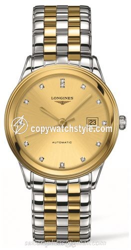Longines Flagship 38.5 Two Tone / Gold Diamond L4.874.3.37.7 Longines Flagship 38.5 Two Tone / Gold Diamond L4.874.3.37.7