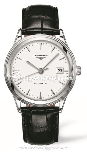 Longines Flagship 38.5 White L4.874.4.12.2 Longines Flagship 38.5 White L4.874.4.12.2