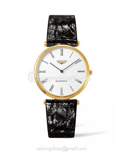 Longines La Grande Classique Automatic 36 Gold / White Roman L4.908.2.11.2 Longines La Grande Classique Automatic 36 Gold / White Roman L4.908.2.11.2